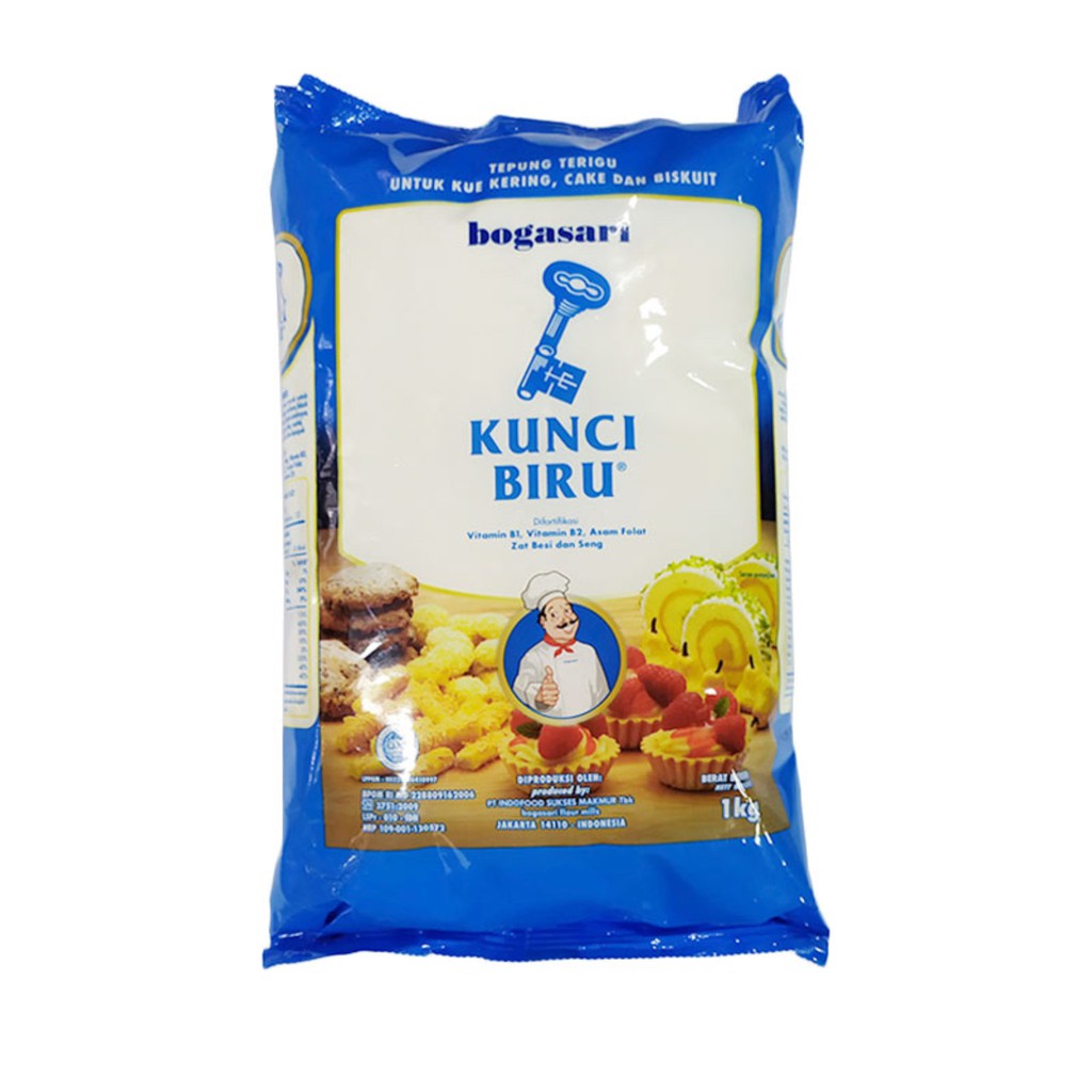 

Bogasari KUNCI BIRU Tepung Terigu [1 Kg]