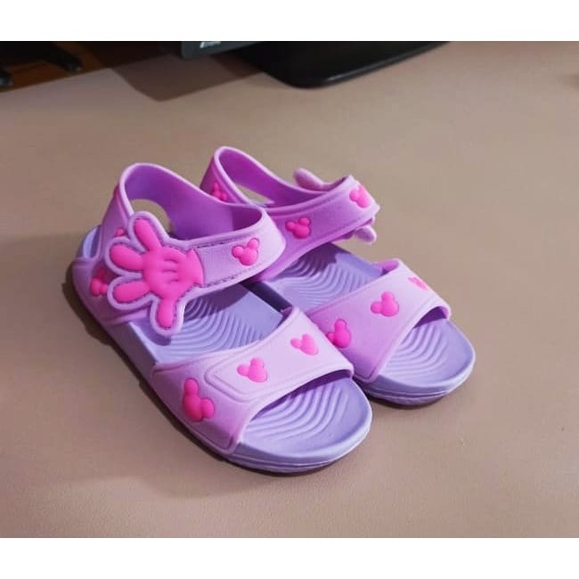 SANDAL ANAK CASUAL KOREAN STYLE MICKEY HAND USIA 1,5THN-4THN