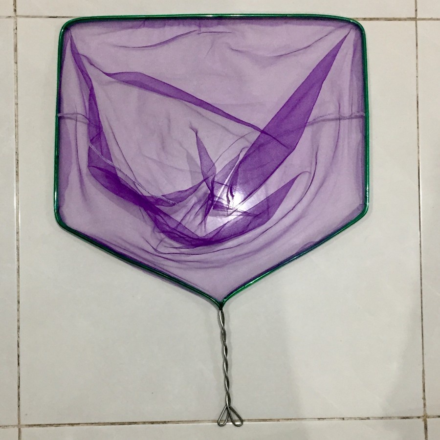 Saringan Serokan Jaring 40cm utk Ikan Hias Kutu Air dan Kotoran Air Nutrisi Hidroponik Aquaponik Aqu