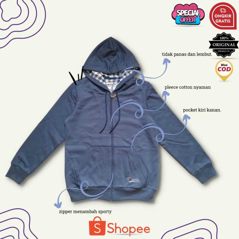 JAKET WANITA CORNICHE MURAH JAKET SPORTY JAKET CASUAL.