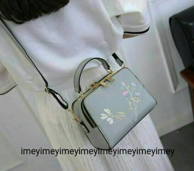 Sling bag milano flower tas mewah harga murah tas lokal batam tas selempang fashion wanita