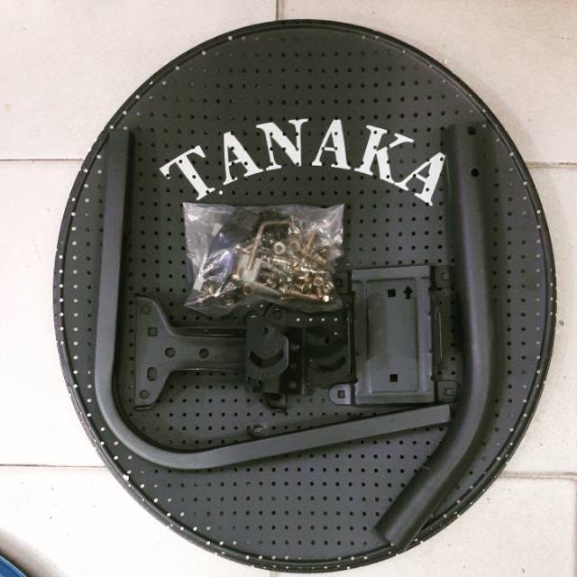 Solid / Dish / Anten Parabola mini Tanaka 45 cm Lubang ( Ku band )