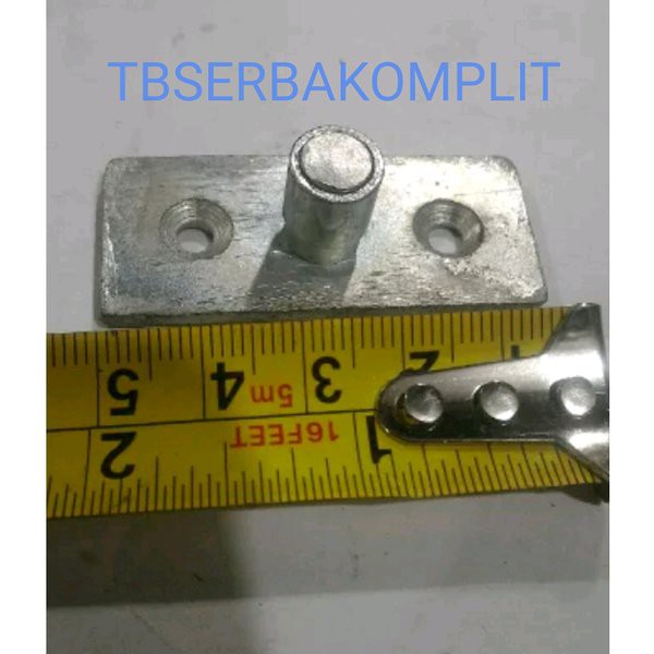 Engsel Roda Penahan Pintu Geser Sliding Door Bagian Bawah Bahan Besi Solid Kuat Ada Bearing Sliding