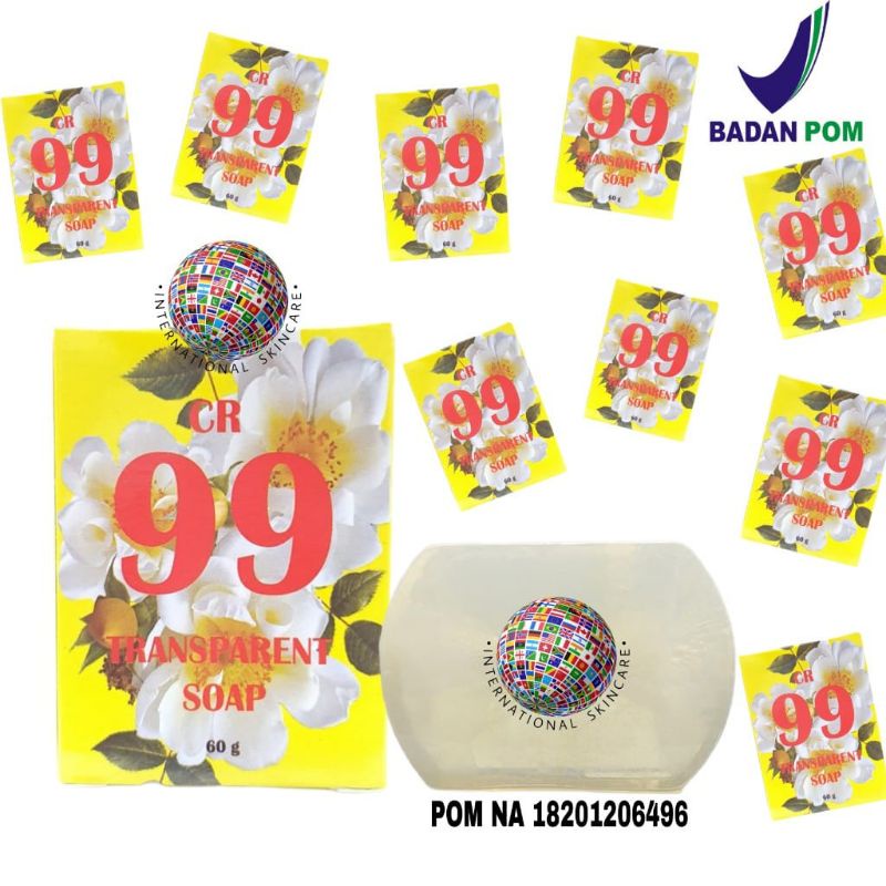 CR 99 Transparent Soap - Sabun Kecantikan BPOM By CV. Herlina Indah