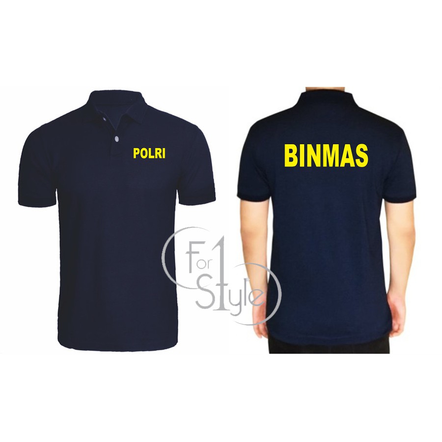 POLO SHIRT POLISI SAT BINMAS