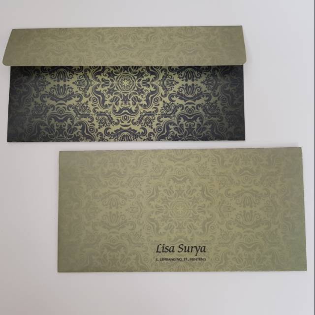 

Amplop uang ukuran jumbo landscape. Bisa untuk lebaran birthday dll