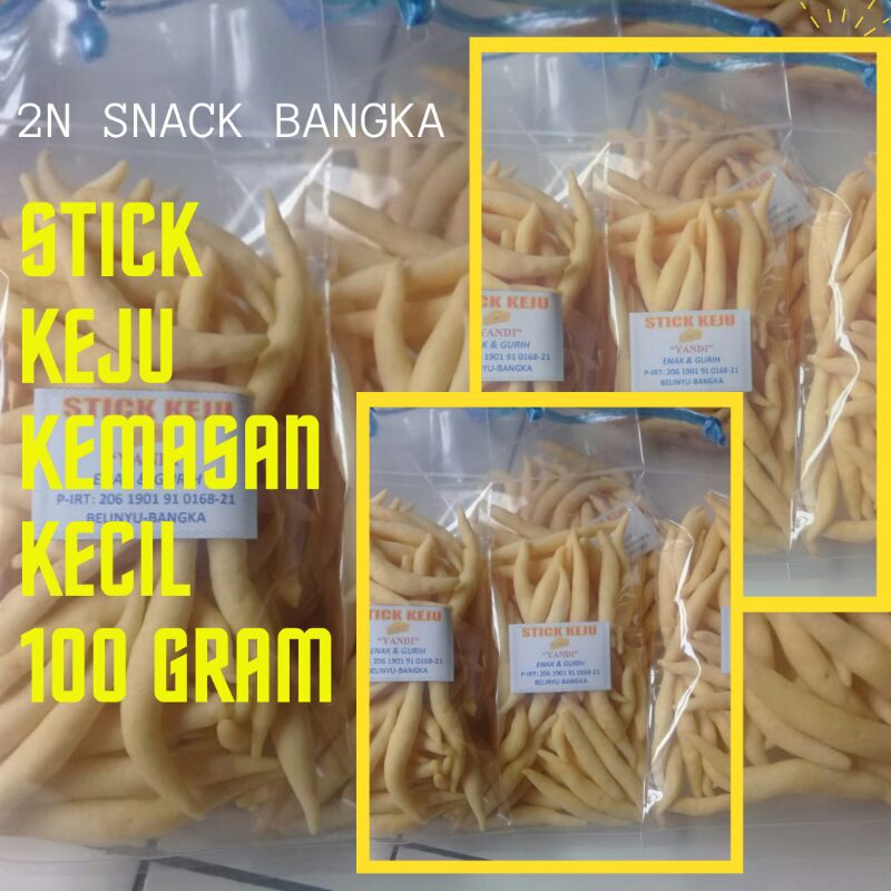 

Stick Keju Kemasan Kecil 100gram