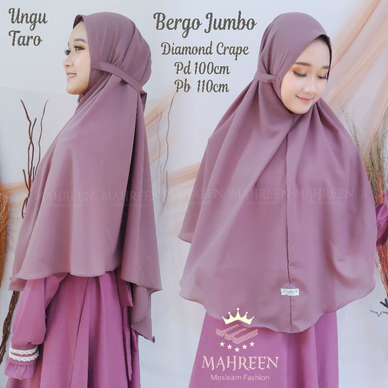 bisa COD bergo maryam jumbo Ori mahreen