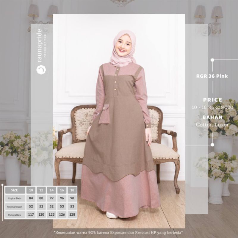 RAUNA RGR 36 GAMIS REMAJA