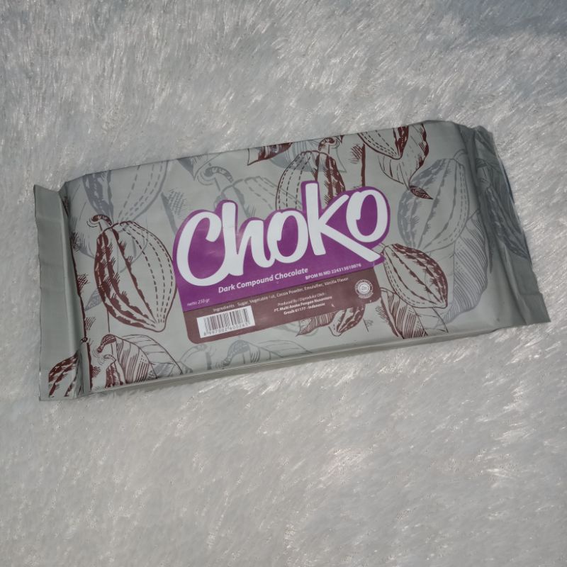 CHOCO COKLAT BATANG | NESTA CHOCO 250GR | DARK COMPOUND CHOCOLATE