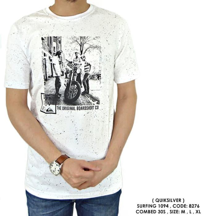 BAJU KAOS COWOK PRIA SURFING DISTRO QUIKSILVER 145
