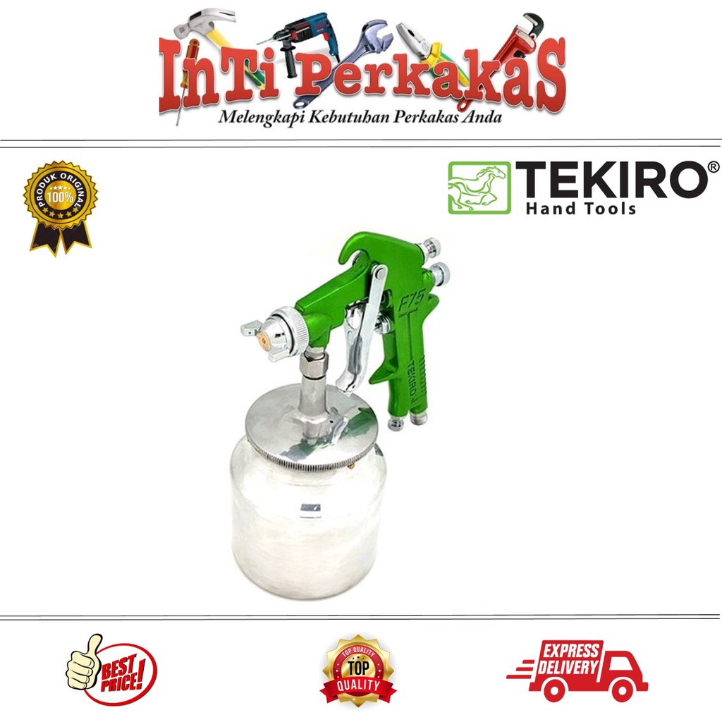 Spray Gun F-75S TEKIRO Tabung Bawah