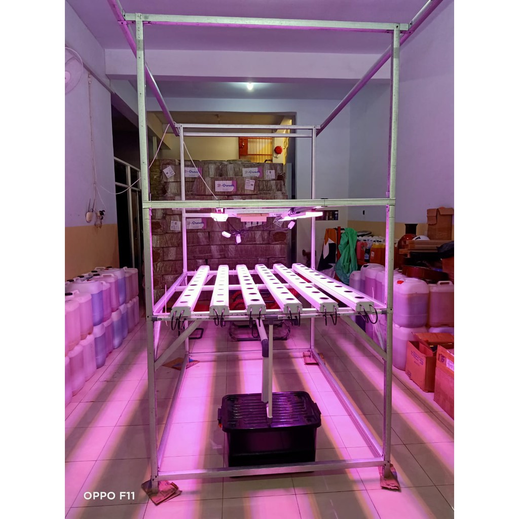 PAKET MINI NFT 30 LUBANG HIDROPONIK