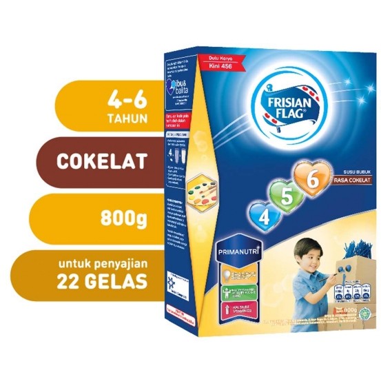 Frisian Flag 456 Karya Coklat 800 Gr Box