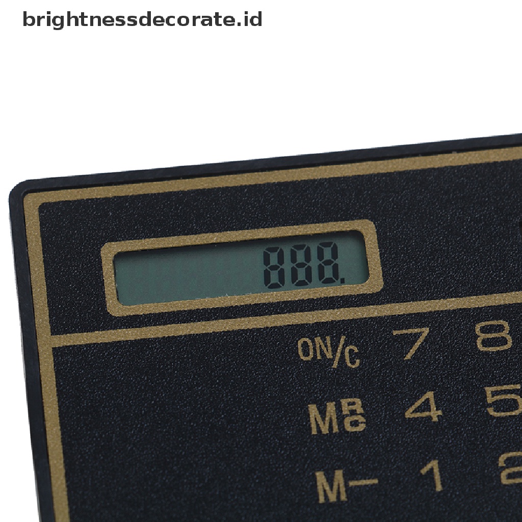 [birth] Mini Calculator Credit Card Size Stealth School Cheating Pocket Size 8 Digit [ID]
