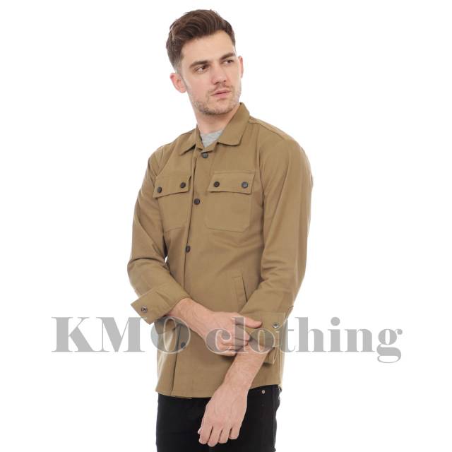 KMO KEMEJA SEMI PARKA PRIA ORIGINAL