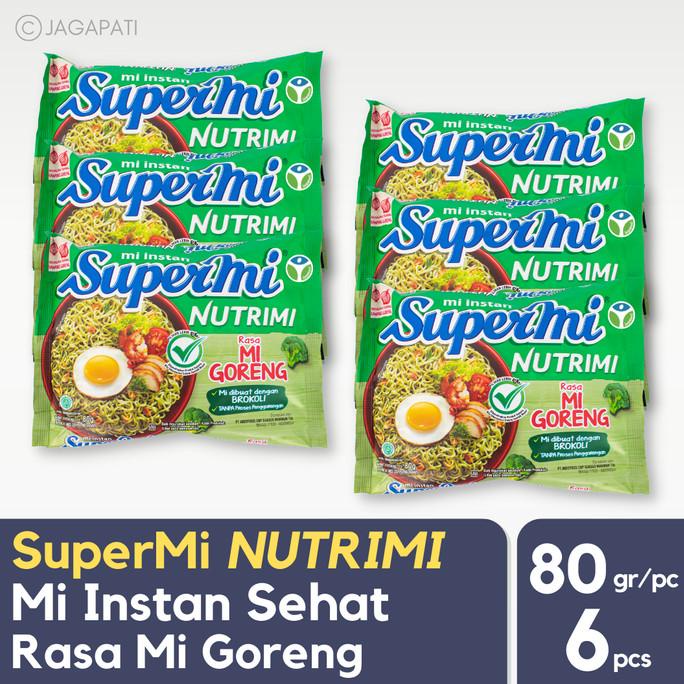 

Nutrimi - Mie Instan Non-MSG - Paket 6 Pcs - Rasa Mie Goreng