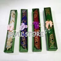 Souvenir tatakan gelas bok mika souvenir penikahan