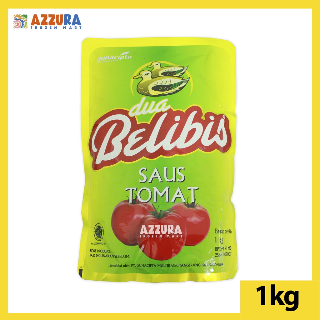 

Dua Belibis Saus Tomat Saos Tomat Pouch 1kg