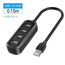 [J43 - 0.15M] High Speed Mini 4 Ports USB 2.0 Hub