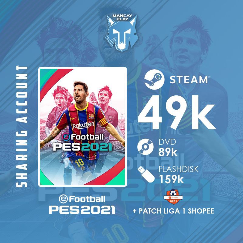 EFOOTBALL PES 2021 ORIGINAL PC | Shopee Indonesia