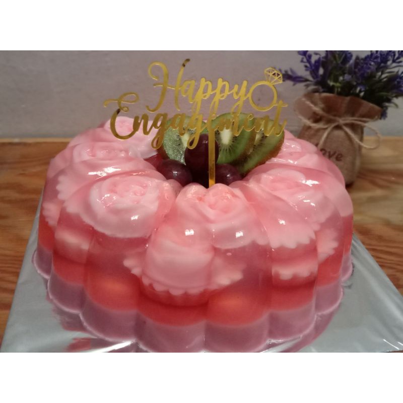 

Puding Kaca Mawar