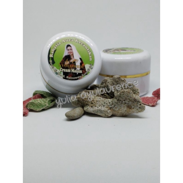 CREAM MALAM WHITENING NYOLOWEDI ORIGINAL | CREAM MALAM BUAT SEMUA JENIS KULIT | CREAM  WAJAH | CREAM