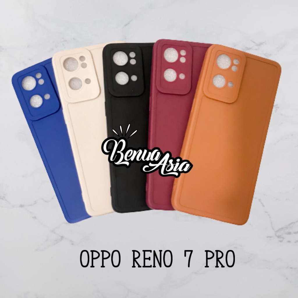SOFTCASE PRO CAMERA OPPO RENO 7 PRO MACARON - FA