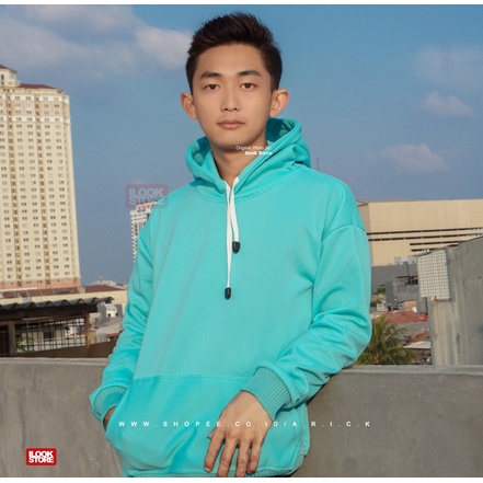 ilook | Hoodie Jumper Polos Premium | Hoodie Unisex Premium - Bahan Fleece - Fit to XXL
