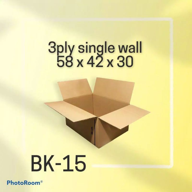 

KARDUS KARTON BOX POLOS 58X42X30 CM POLOS BARU