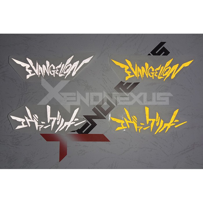 

Cutting Stiker Scotlight Reflektif Tulisan EVANGELION