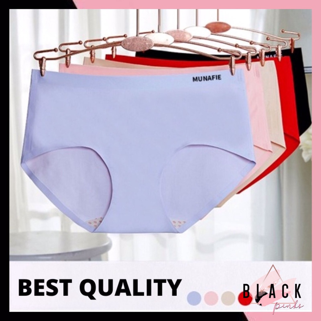 Blackpink Celana Dalam Wanita Seamless Women Panties CD Import 1213