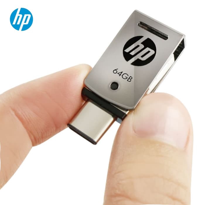 usb otg flashdrive type c 64GB hp x5000m usb 3.1