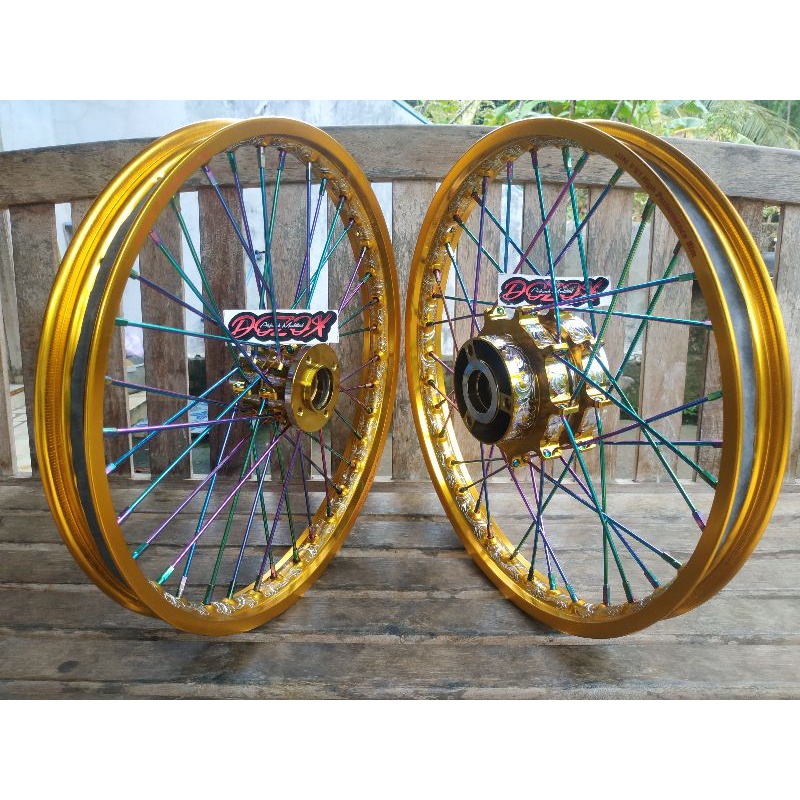 Tromol Belimbing Vixion satria mx Depan Belakang Ukir