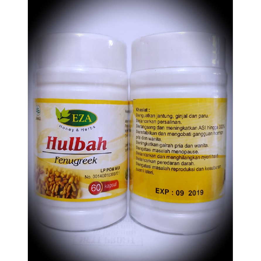 KAPSUL HULBAH FENUGREEK|Pelancar ASI