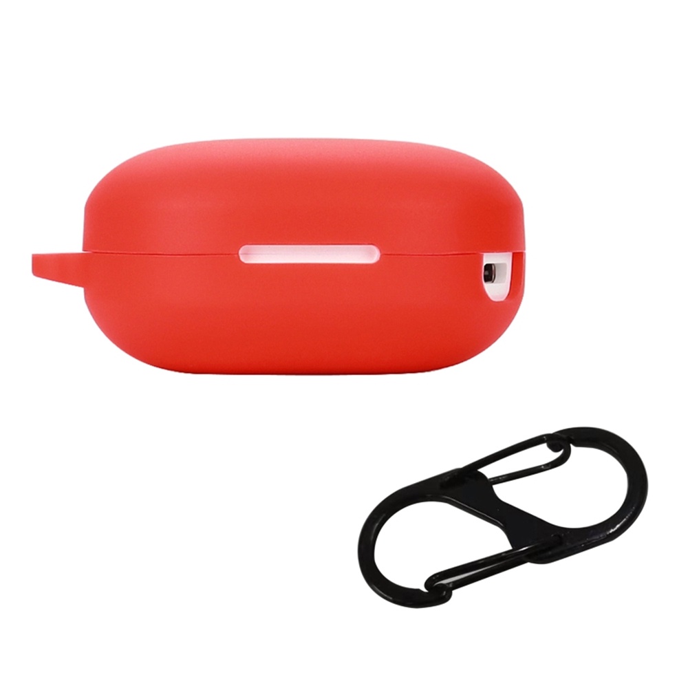 Soft Case Silikon Anti slip Cover Proteksi Earphone Wireless Bluetooth Haylou MoriPods ANC Dengan Kait