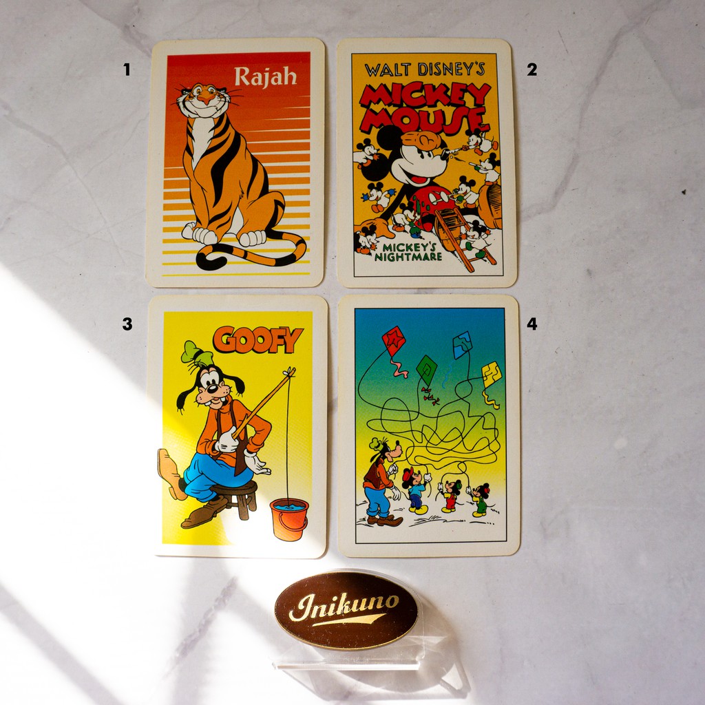 kartu disney jadul