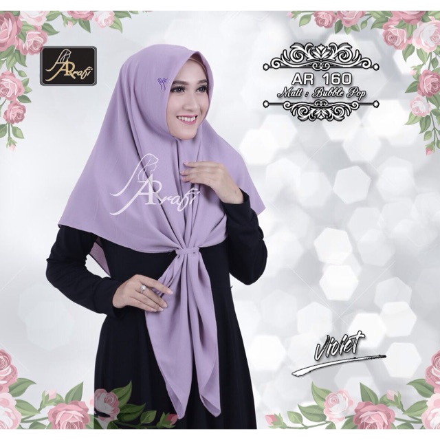 Hijab Segitiga Instan Arrafi 160