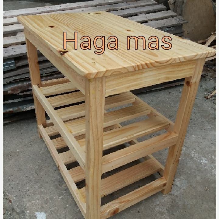 Rak/Meja/Rak tv/Meja tv/Meja tingkat/Rak kayu/Rak Piring/Rak buku/kayu