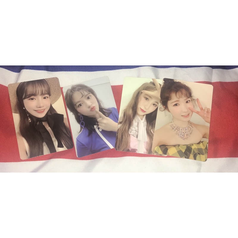 official photocard iz*one yujin yuri chaeyeon hitomi heart*iz album