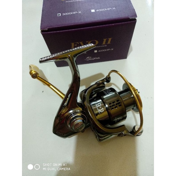 reel anyfish evo II 3000hp-x