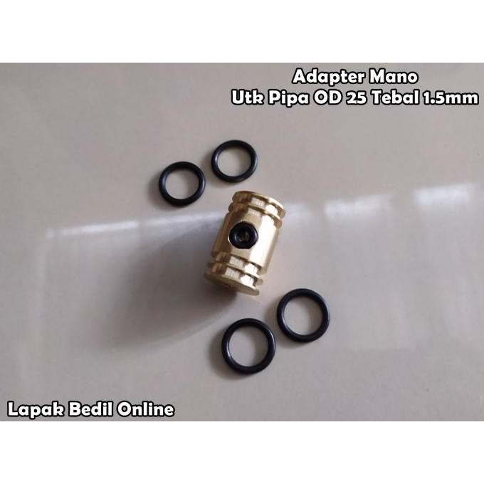 <<<<<] Adapter Penahan Manometer V2 UNTUK Tabung OD 25 Tebal 1.5mm Murah
