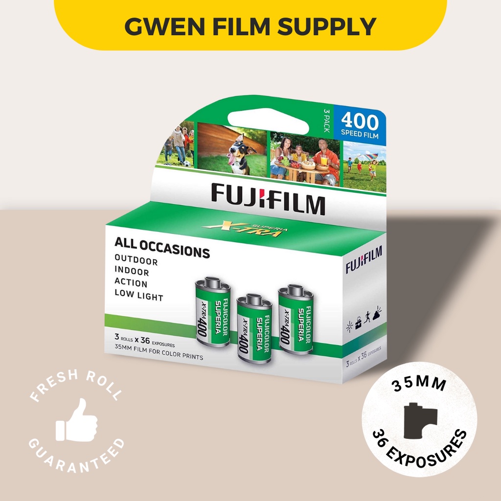 FUJIFILM Fuji Superia X-TRA xtra 400 (36 exp) (1 roll)