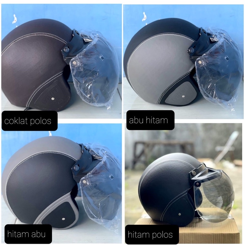 HELM BOGO DEWASA POLOS