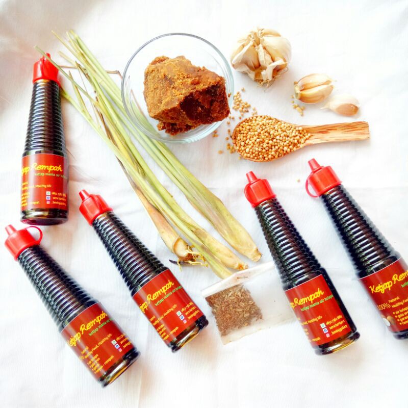 Ketjap Rempah, Kecap Manis Air Kelapa, Kecap Sehat, Kecap, Kecap
