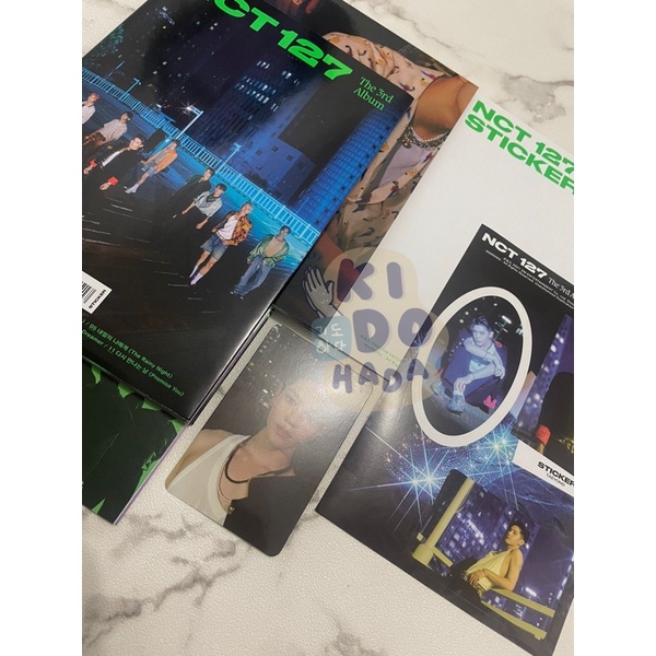 UNSEALED SEOULCITY ALBUM PHOTOCARD TAEYONG STICKER TAEYONG