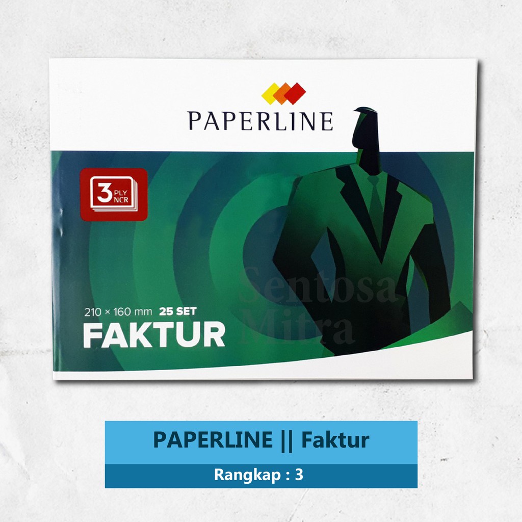 

Paperline Buku Nota Faktur 3 ply / rangkap