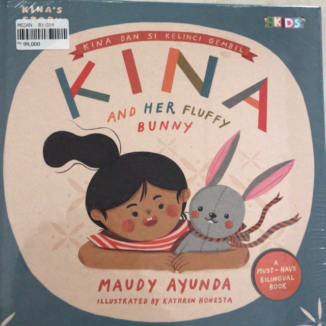 Kina and her fluffy bunny