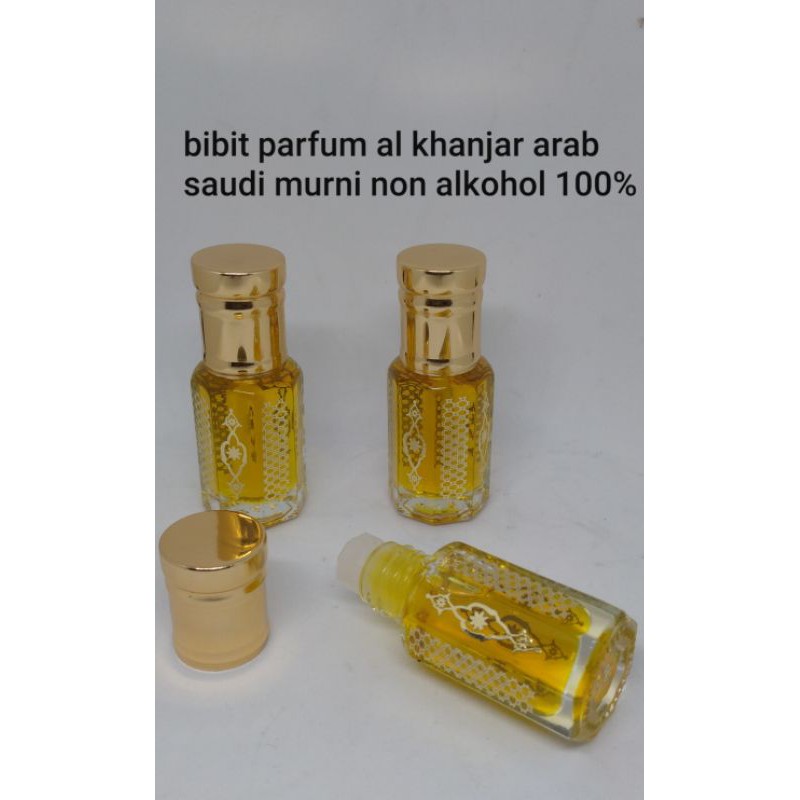 ALHANJAR SAUDI KUALITAS TERBAIK KEMASAN TOLA3 ML &amp; 6ML