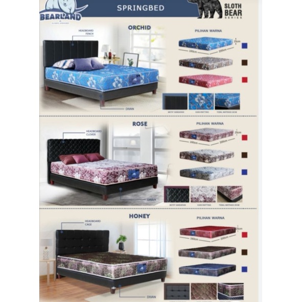 Bearland springbed  by olimpic murah Surabaya